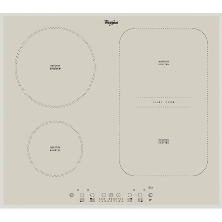 Plita cu inductie alba incorporabila Whirlpool ACM 808 BA S