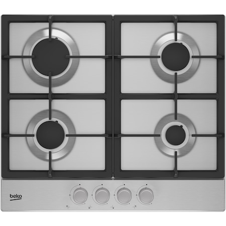 Plită gaz incorporabilă Beko HIAG64225SX Inox