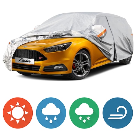 Prelata Auto Premium cu 6 Straturi Impermeabilă Protecție UV