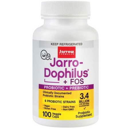 Probiotic prebiotic Supliment alimentar Jarro-Dophilus + FOS Jarrow Formulas Secom