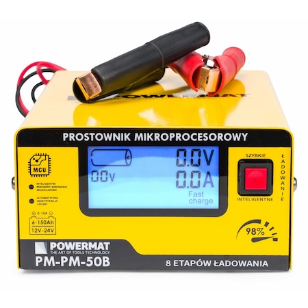 Redresor pentru baterie 12/24V Powermat PM-PM-50B