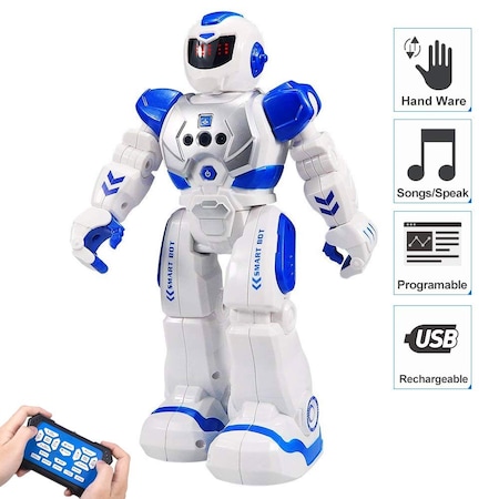 Robot Inteligent AKU SMART interactiv cu Telecomandă