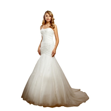 Rochie de mireasa stil sirena