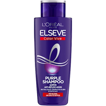 Șampon L’Oreal Paris Elseve Color Vive Purple pentru păr blond/gri