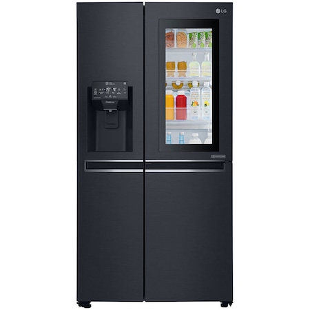 Side by side LG GSX961MCVZ InstaView Door in Door