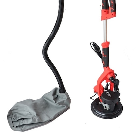 Șlefuitor pentru pereți extensibil cu aspirator Matrix WS020-A