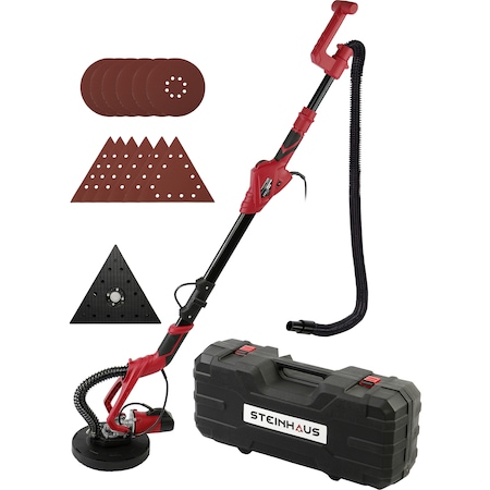 Șlefuitor pentru pereți și tavane cu braț telescopic Steinhaus PRO-DS710X2