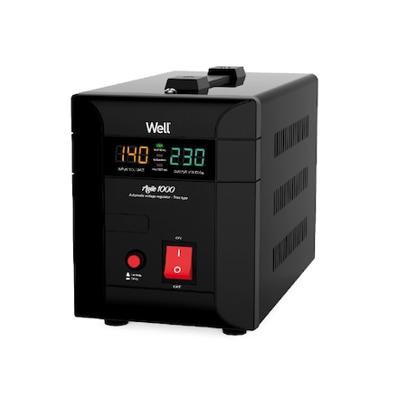 Stabilizator profesional de tensiune triac Well 1000VA