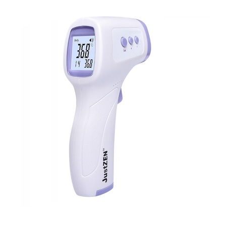 Termometru Avizat Medical JustZEN T1503 tehnologie non contact cu infraroșu