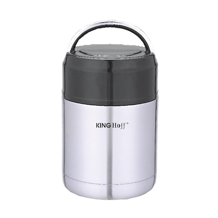 Termos cu pereti dubli inox pentru alimente KingHoff