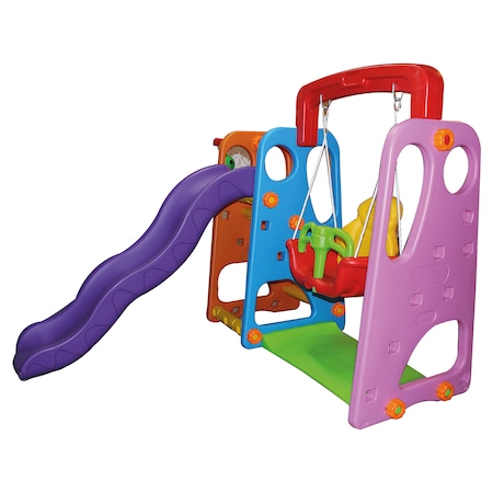 Tobogan copii cu leagan Kota Baby pentru interior si exterior