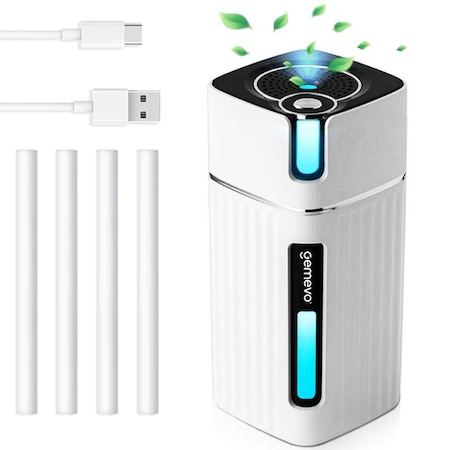 Umidificator de aer Ultrasonic CUBE cu aromaterapie pentru casa