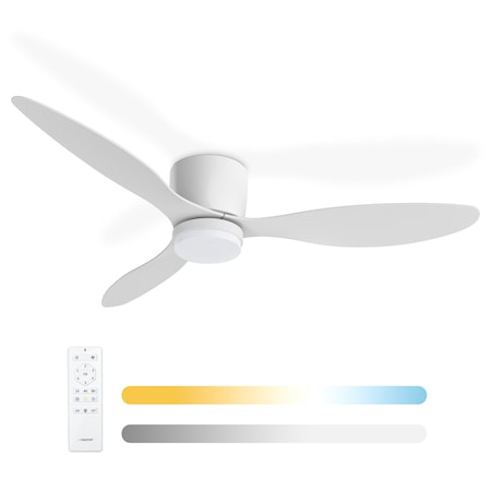 Ventilator de tavan cu lustră Noaton 11132WW Fornax