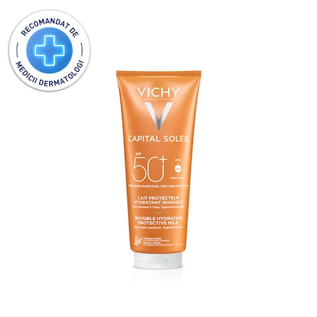 Vichy CAPITAL SOLEIL SPF50+ protectie solara pentru fata si corp