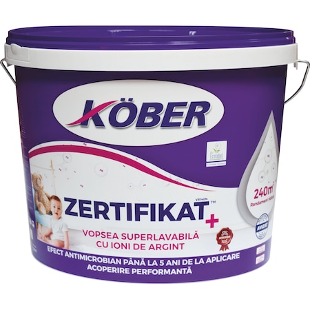 Vopsea lavabila Zertifikat Plus 15L