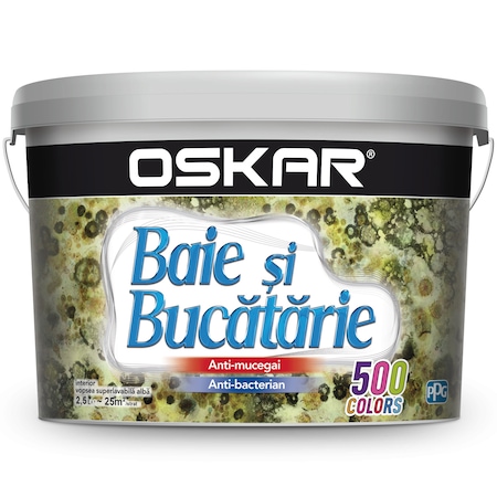 Vopsea Super-lavabila de interior Oskar baie si bucatarie